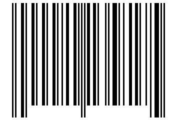 Number 20135817 Barcode