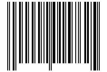 Number 2015762 Barcode