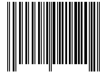 Number 2021520 Barcode