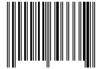 Number 20303335 Barcode