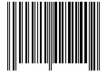 Number 20425140 Barcode