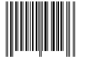 Number 20530136 Barcode