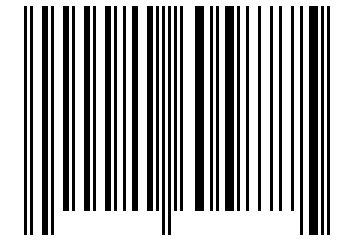 Number 20605877 Barcode