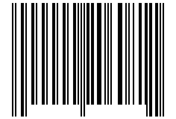Number 206081 Barcode