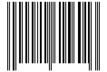 Number 20615601 Barcode