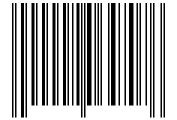 Number 2064707 Barcode