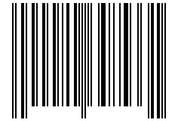 Number 20648533 Barcode