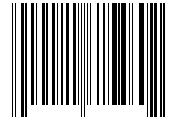 Number 20675460 Barcode