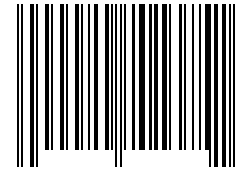 Number 20701375 Barcode