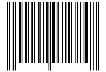 Number 2071384 Barcode