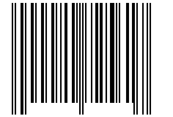 Number 20725617 Barcode