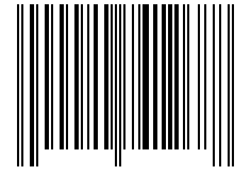 Number 20741268 Barcode
