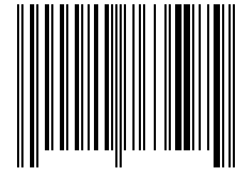 Number 20763597 Barcode