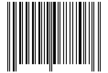 Number 2077707 Barcode