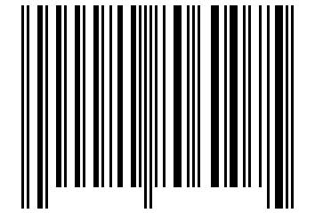 Number 20806007 Barcode