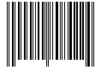 Number 20808422 Barcode