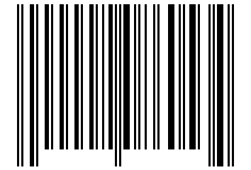Number 2086053 Barcode