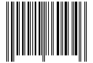 Number 20860534 Barcode