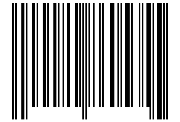Number 20860535 Barcode