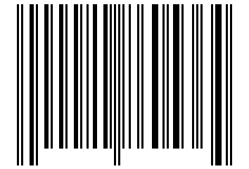 Number 20860536 Barcode