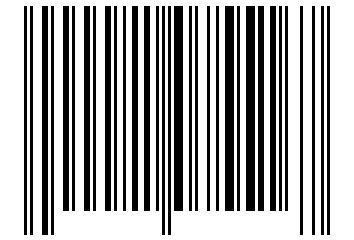 Number 21075516 Barcode