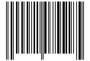 Number 21075518 Barcode