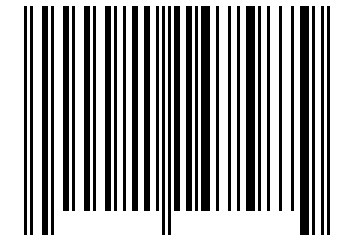 Number 21147587 Barcode