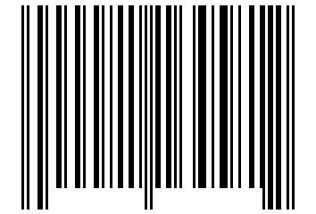Number 21164581 Barcode