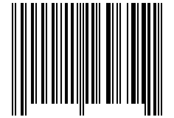 Number 21169655 Barcode