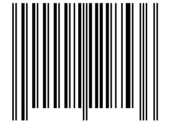 Number 2118536 Barcode