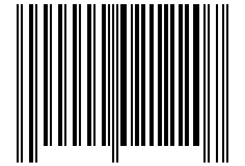 Number 21220 Barcode