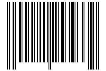 Number 21253933 Barcode