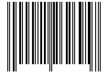 Number 21262695 Barcode