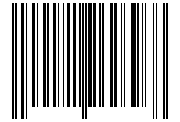 Number 21262696 Barcode