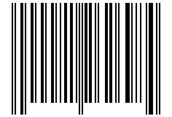 Number 21262698 Barcode