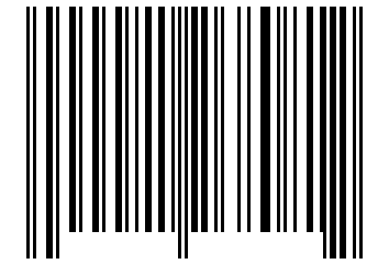 Number 21268081 Barcode