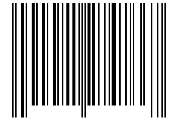 Number 21274766 Barcode