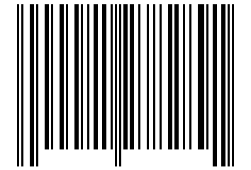 Number 21278289 Barcode