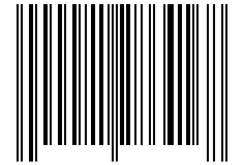 Number 21286416 Barcode