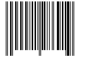 Number 21286919 Barcode