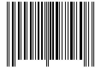 Number 21297580 Barcode