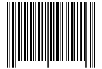 Number 21297581 Barcode