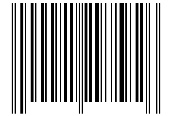 Number 21297582 Barcode