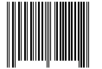 Number 21312212 Barcode