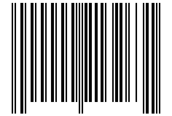 Number 213263 Barcode