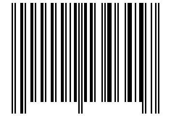 Number 2134645 Barcode