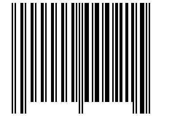 Number 215 Barcode