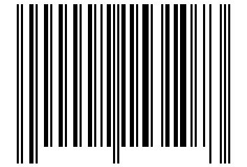 Number 2153107 Barcode