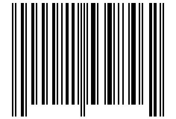 Number 21539846 Barcode