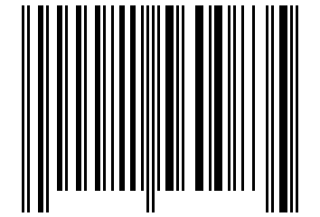 Number 21560083 Barcode